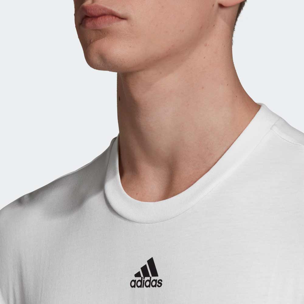 Футболка мужская Adidas M MH 3S Tee S Белый photo 3