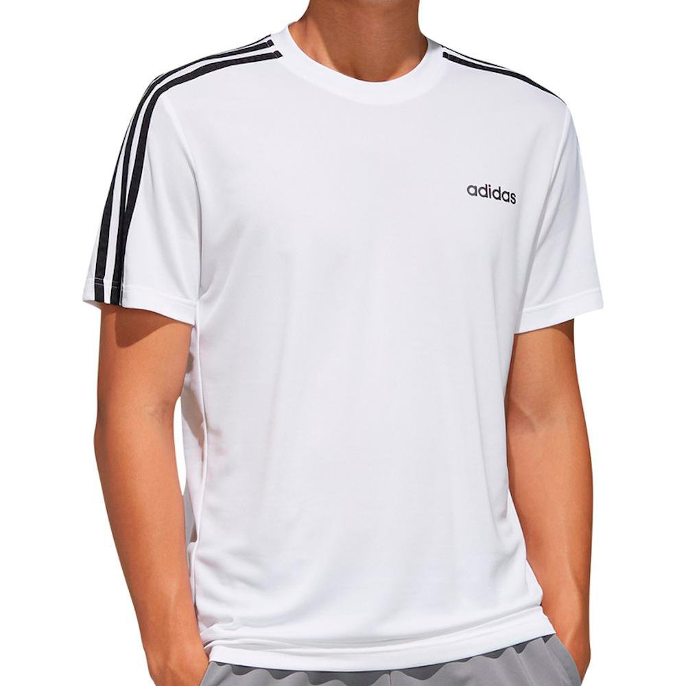 Tricou bărbătesc Adidas M D2M 3S TEE L Alb photo 3