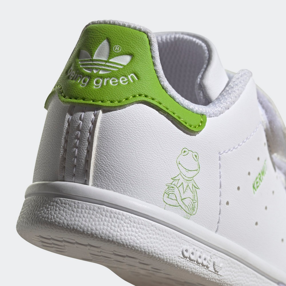 Кроссовки Adidas STAN SMITH CF I / Мужской / 20 / Белый/Зеленый photo 2