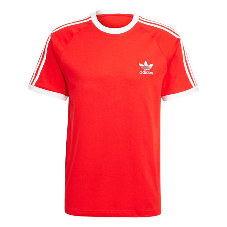 Футболка мужская Adidas 3-STRIPES TEE S Красный photo 1 Футболка мужская Adidas 3-STRIPES TEE S Красный photo 1
