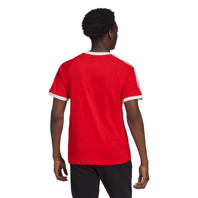 Футболка мужская Adidas 3-STRIPES TEE S Красный photo 5