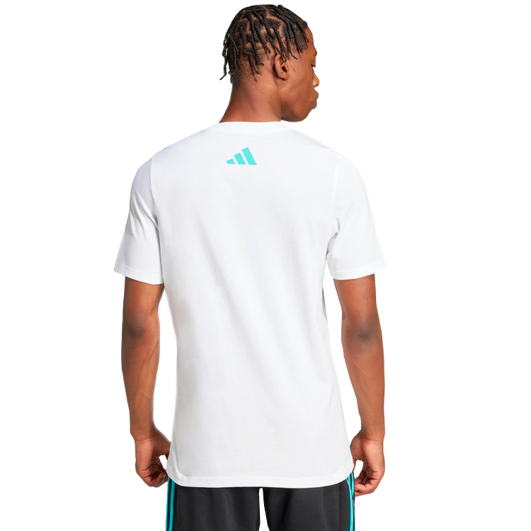 Футболка мужская Adidas MER DNA GFTEE M XL Белый photo 3