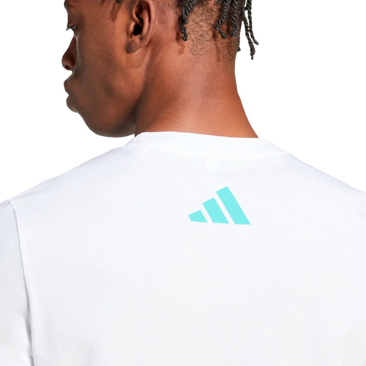 Футболка мужская Adidas MER DNA GFTEE M XL Белый photo 5