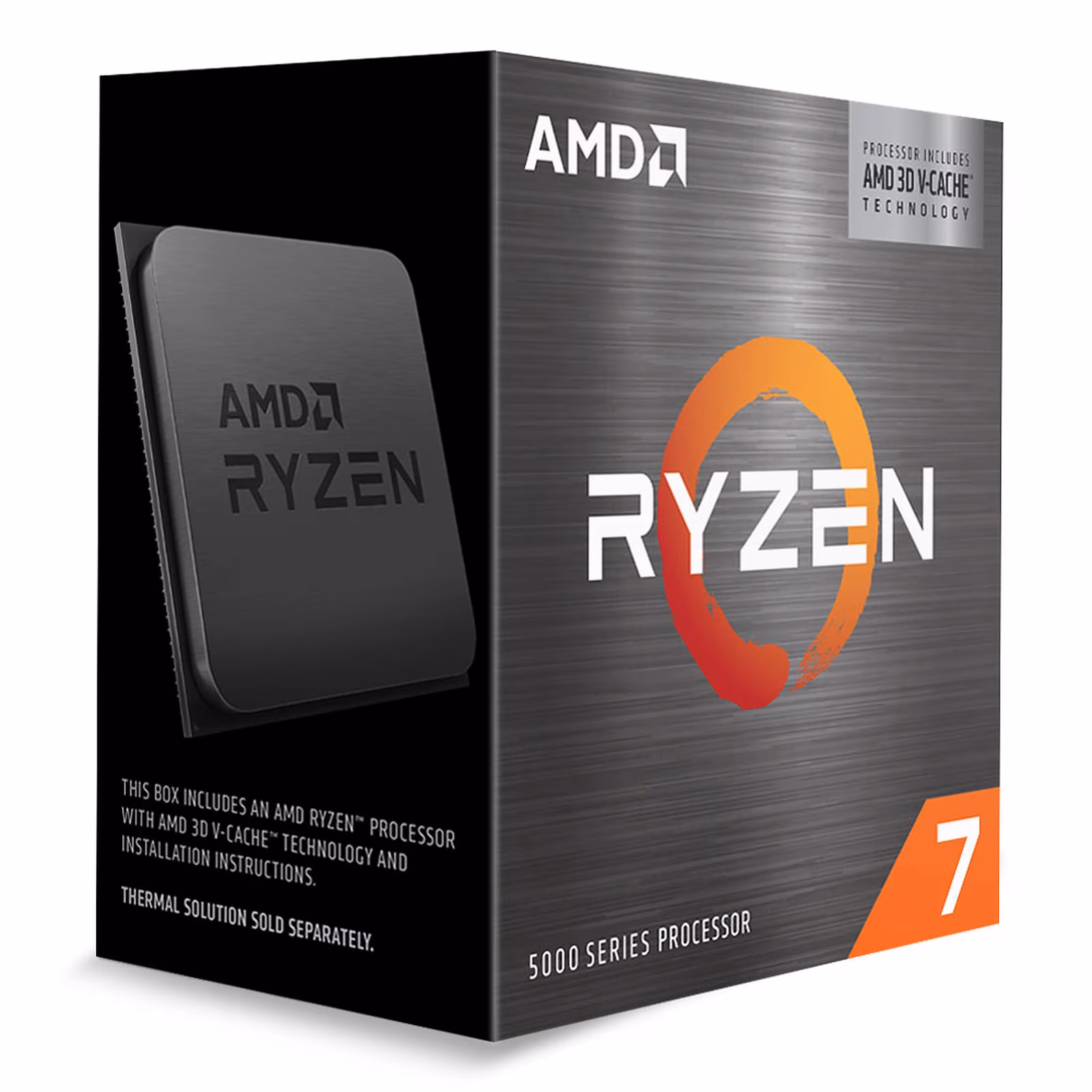 Procesor AMD Ryzen 7 5700X3D / AM4 / 8C/16T / Retail (without cooler) 