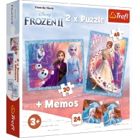 Trefl Puzzles 90814 2in1 A mysterious land thumbnav 1