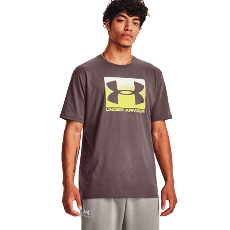 Tricou bărbătesc Under Armour UA M BOXED SPORTSTYLE SS S Gri photo 2