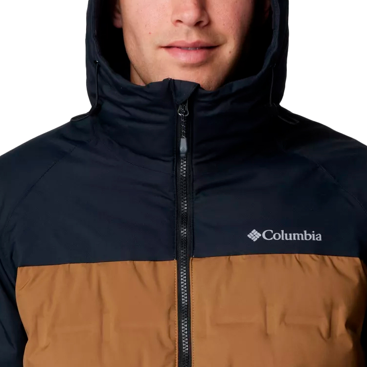 Geacă pt Barbati Columbia Grand Trek III Down Hooded Jacket S Negru-maro photo 4