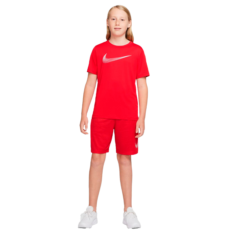 Футболка Nike B NK DF HBR SS TOP / Мужской / L / Красный photo 3