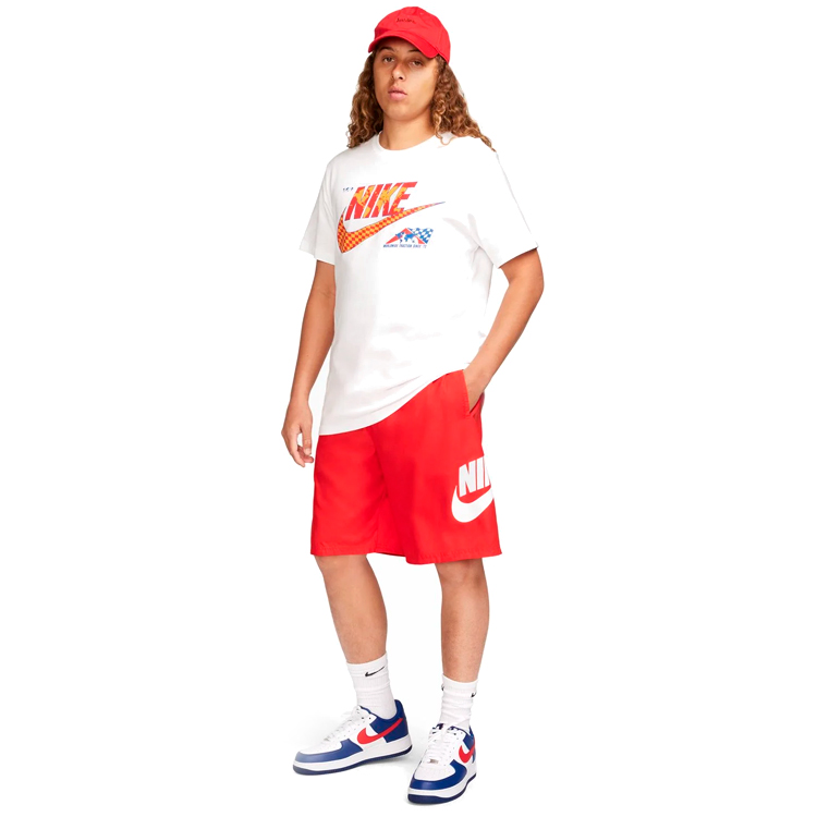 Шорты мужские Nike M CLUB SHORT WVN S Красный photo 4