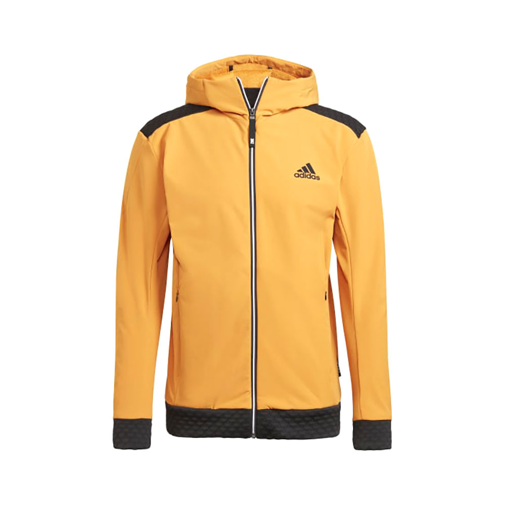 Hanorac pt bărbați Adidas M ZNE WV COLDFZ S Galben photo 1