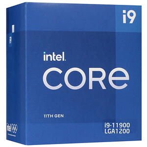 Intel® Core™ i9-11900F, S1200, 2.5-5.2GHz (8C/16T), 16MB Cache, No Integrated GPU, 14nm 65W, tray photo 1