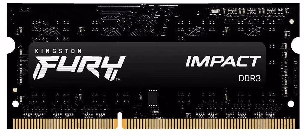 4GB DDR3L-1600 SODIMM Kingston FURY Impact, PC12800, CL9, 1.35V