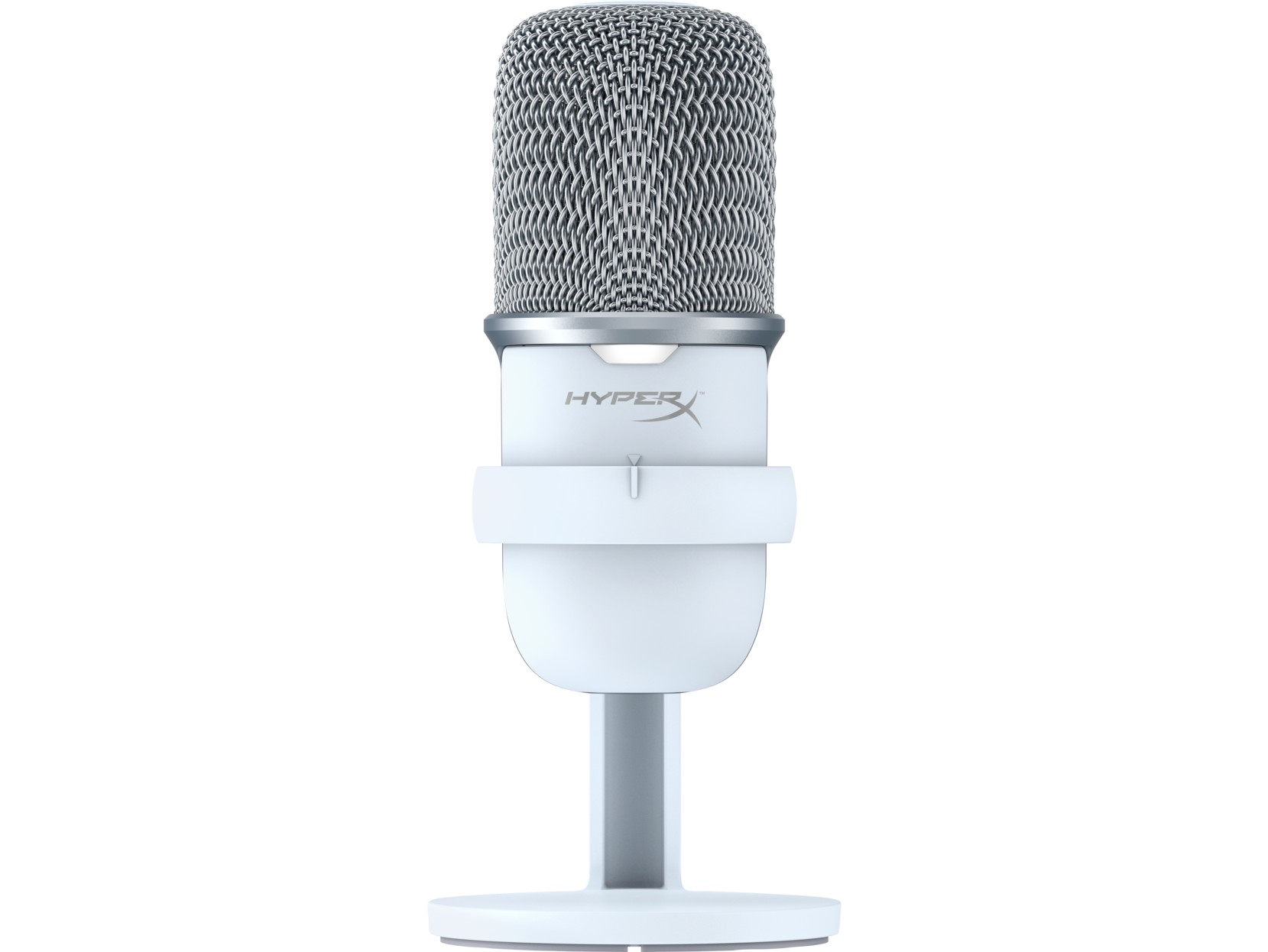 Microfon pentru streaming HyperX SoloCast, White, [519T2AA] photo 1