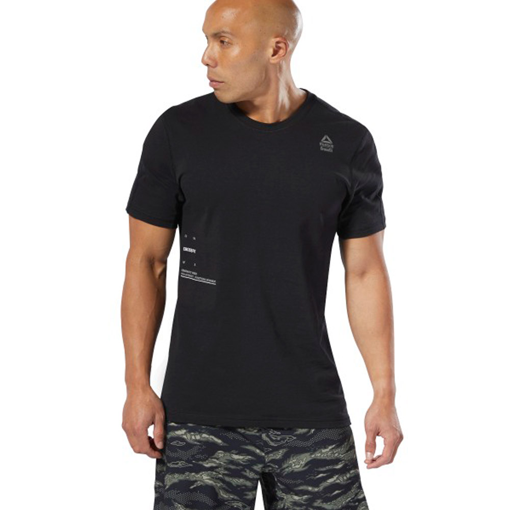 Футболка мужская Reebok RC  Mesh Move Tee L Черный photo 3