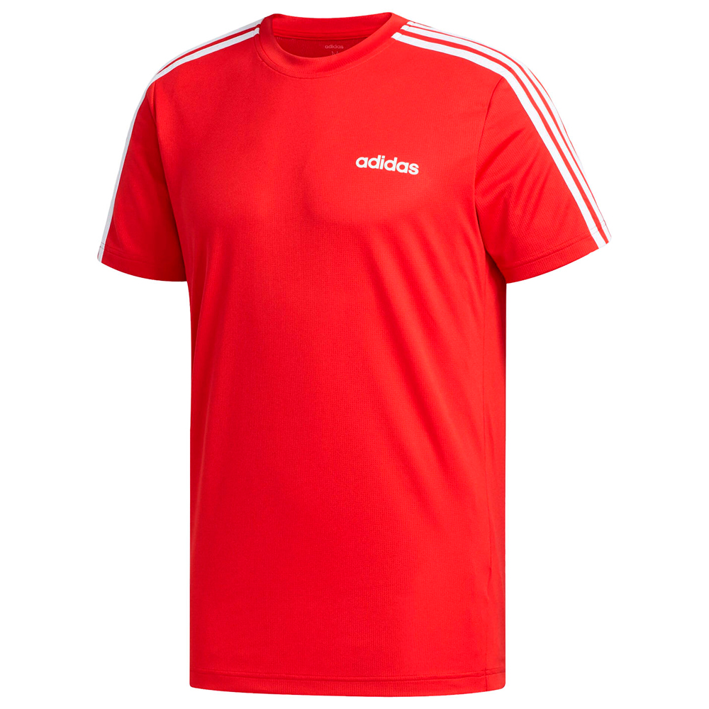 Tricou bărbătesc Adidas M D2M 3S TEE L Rosu photo 1 Tricou bărbătesc Adidas M D2M 3S TEE L Rosu photo 1