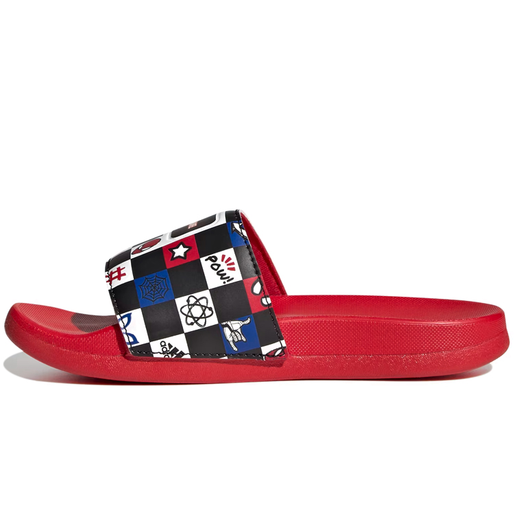 Шлепанцы Adidas ADILETTE COMFORT  SPIDERMAN K / Мужской / 29 / Черный photo 2