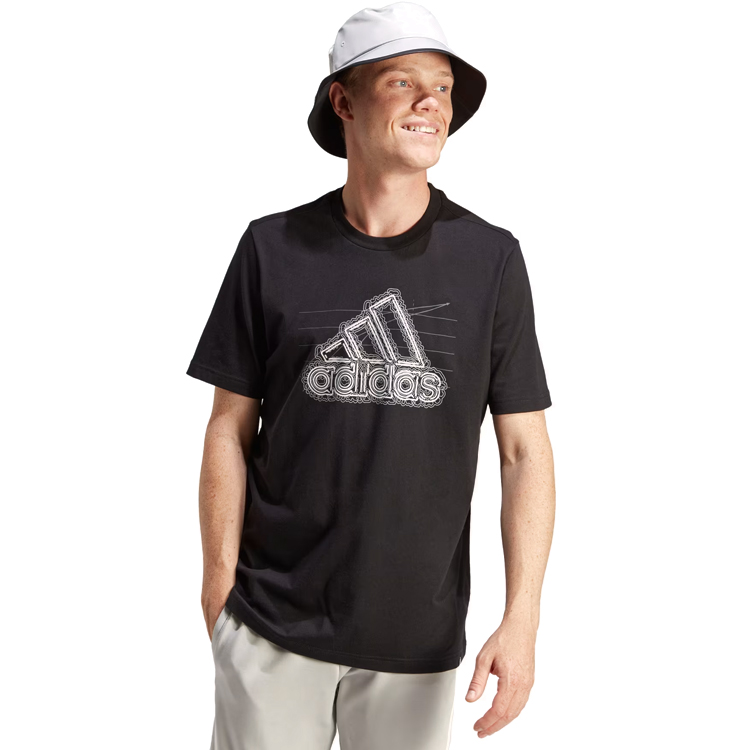 Tricou bărbătesc Adidas M GROWTH BOS T XS Negru photo 2