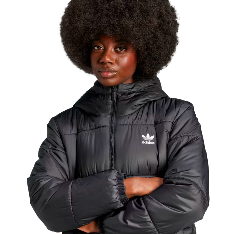 Куртка Adidas LONG PUFFER XS Черный Женский photo 4