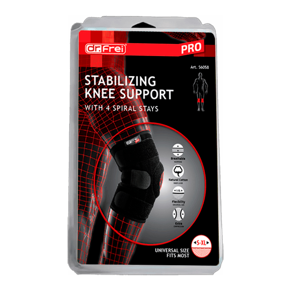 Suport pentru genunchi Dr Frei PRO-6058 Knee Bandage photo Suport pentru genunchi Dr Frei PRO-6058 Knee Bandage photo