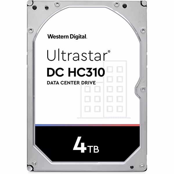 3.5" HDD 4.0TB WD (Hitachi) Ultrastar 7K6000 Enterprise Class HDD, 7200rpm, 128MB, SATAIII (HGST HUS726T4TALE6L4 / 0B36040), FR 