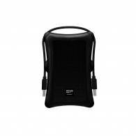 2.5" External HDD 2.0TB (USB3.1)  Silicon Power Armor A30, Black/Black, Rubber + Plastic, Military-Grade Protection MIL-STD 810G, Internal silica gel suspension system and external silica gel bubbles keeps your hard drive safe from drops and bumps thumbnav 1