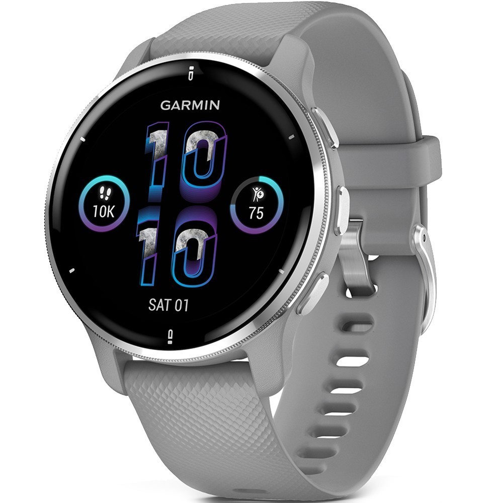 Garmin Venu 2 Plus, Powerder / Silver photo 1