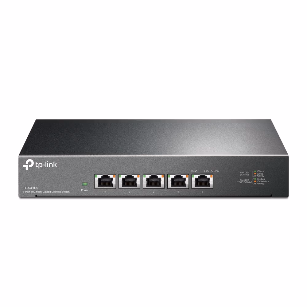 Switch TP-LINK TL-SX105/ 5 port /10Gigabit / RJ45 / steel case 