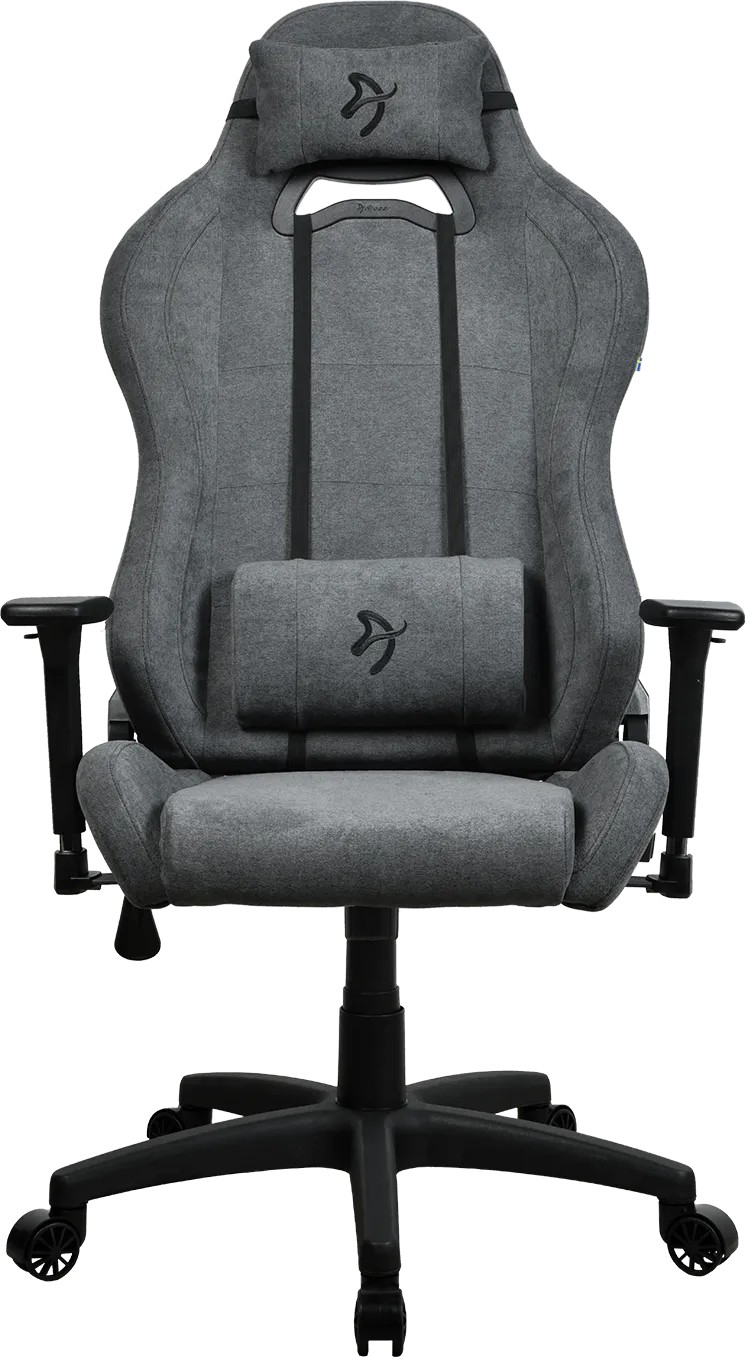 Fotoliu Gaming AROZZI Torretta 2023 Edition/ Soft Fabric/ up to120kg / 155-185cm / Ash Grey photo 3