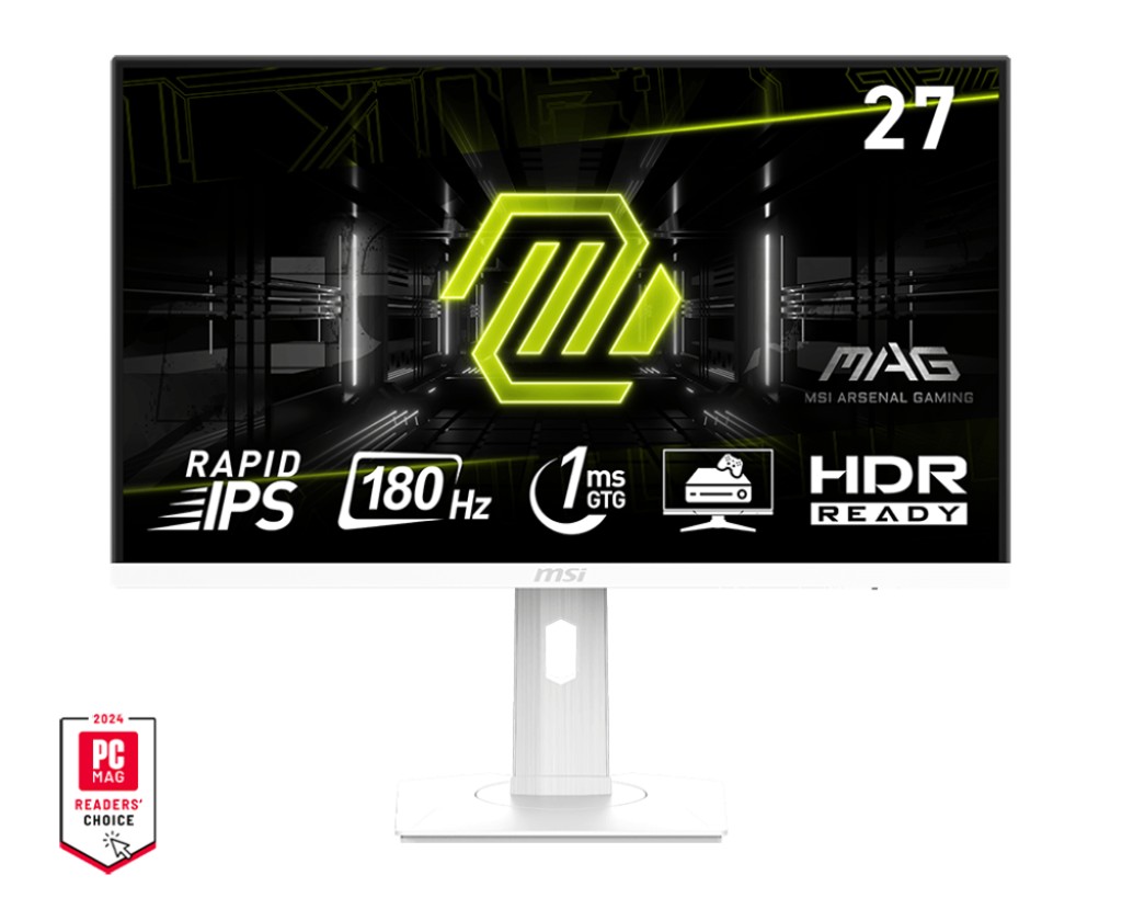 27.0” Monitor Gaming MSI MAG 274PFW / 1ms / 180Hz / White photo 1