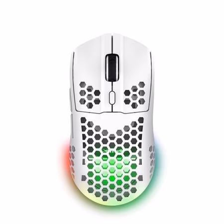 Mouse Gaming Wireless Trust GXT 929W HELOX, 2.4GHz, White 