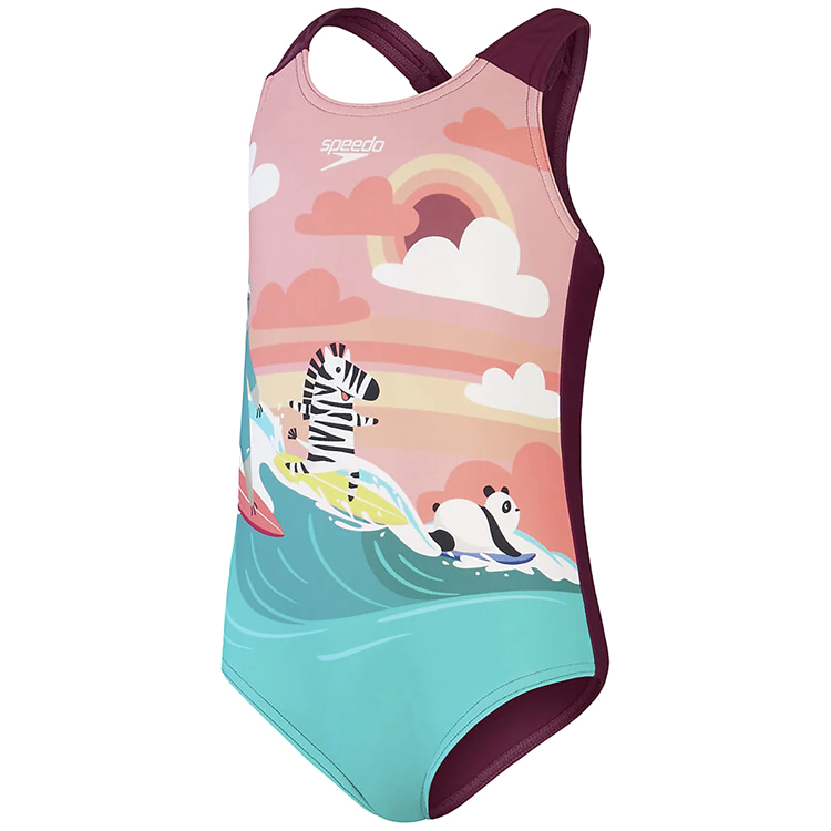 Купальник Speedo DIGI PLMT ALV 1PC IF / Женский / 5 / Розовый/Фиолетовый photo 2