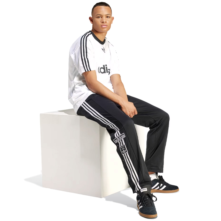 Tricou bărbătesc Adidas ADICOLOR POLY T XXL Alb photo 2