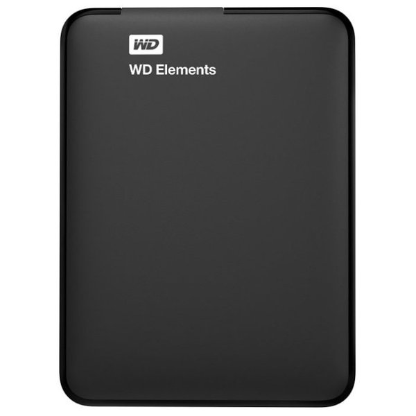 2.5" External HDD 1.0TB (USB3.0) Western Digital "Elements", Black, Durable design photo 1