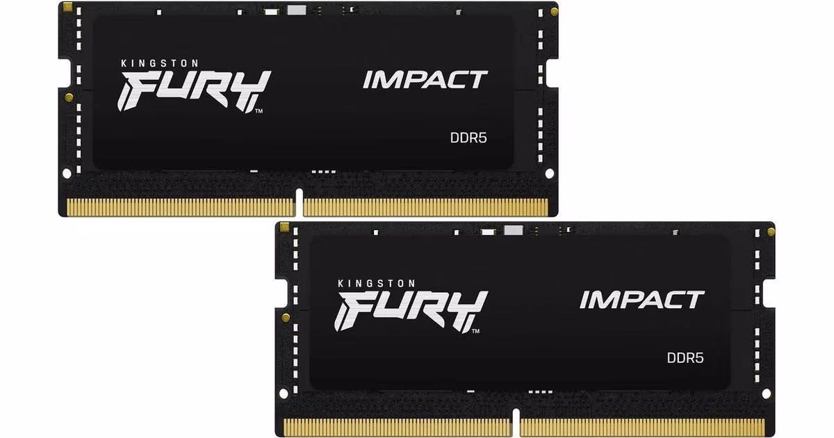 Memorie operativa Kingston FURY® Impact DDR5-5600 SODIMM 64GB (Kit of 2*32GB)