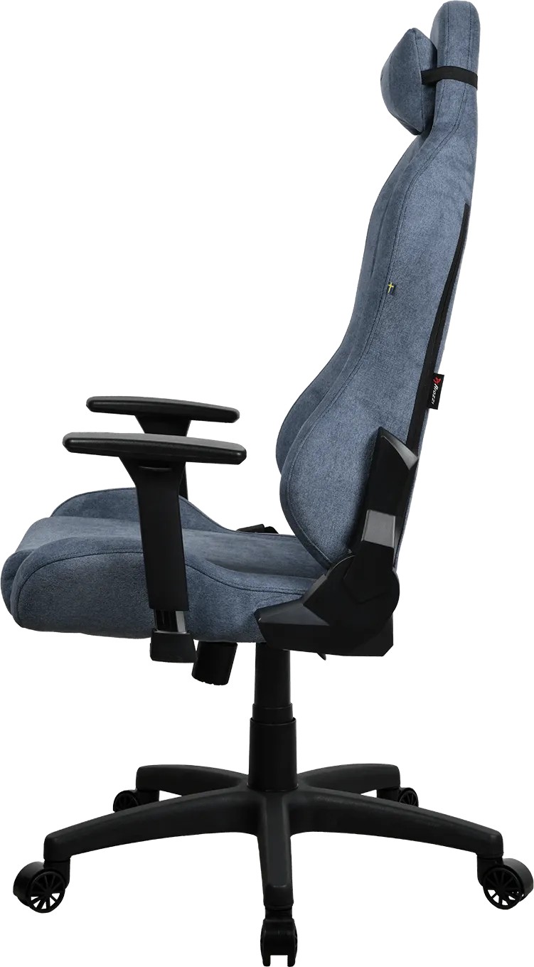 Fotoliu Gaming AROZZI Torretta 2023 Edition/ Soft Fabric/ up to120kg / 155-185cm / Blue photo 2