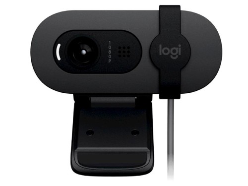 Camera Web Logitech Brio 105 / 1080p/30fps / privacy shutter / mic / USB-A / Graphit photo 1