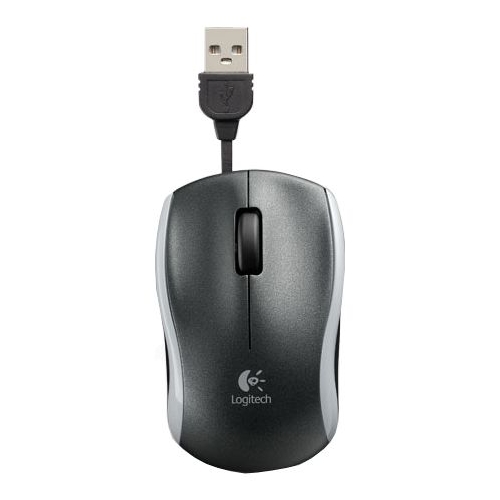 Проводная мышь Logitech M125 Black USB Черный / Оптическая / Черный photo 1