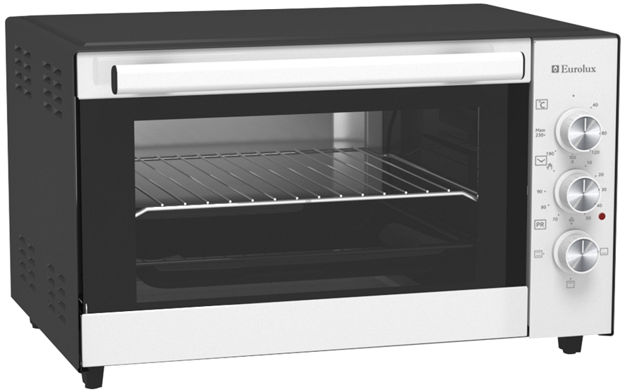 Cuptor electric Eurolux MOEM35B, 35 l, 1300 W, Alb photo 3