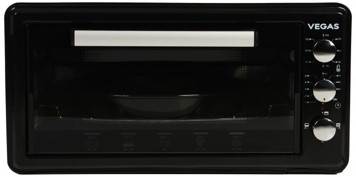 Cuptor electric Vegas VEO-8445B, 45 l, 1500 W, Negru photo Cuptor electric Vegas VEO-8445B, 45 l, 1500 W, Negru photo