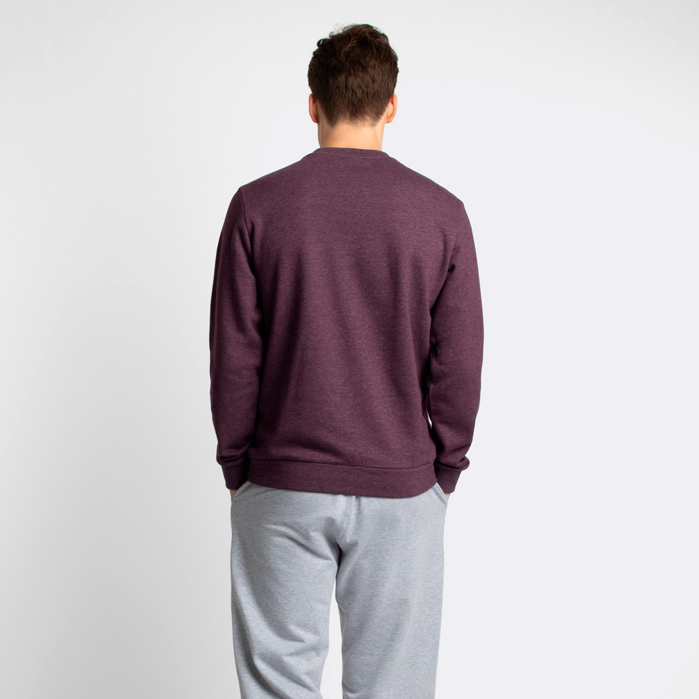 Hanorac pt bărbați Demix 3XL/4XL Bordo photo 3