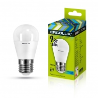 Bec econom Ergolux G45 9W E27 45K thumbnav 1