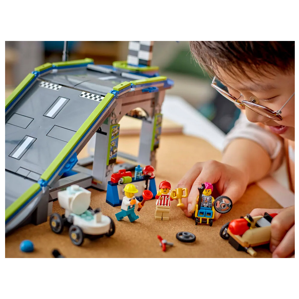 Constructor Lego City No Limits: Race Car Ramp Track 60460 de la 6+ ani photo 10