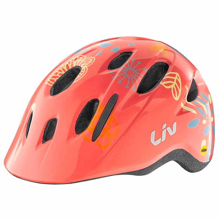 Casca de bicicleta Giant LENA GLOSS CORAL 46-51CM WITH DIAL FIT SYSTEM WITH BUG NET CPSC/CE
