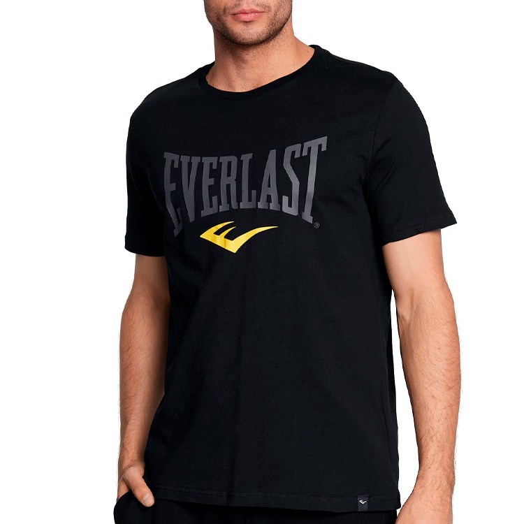 Tricou bărbătesc Everlast Russel S Negru photo 4