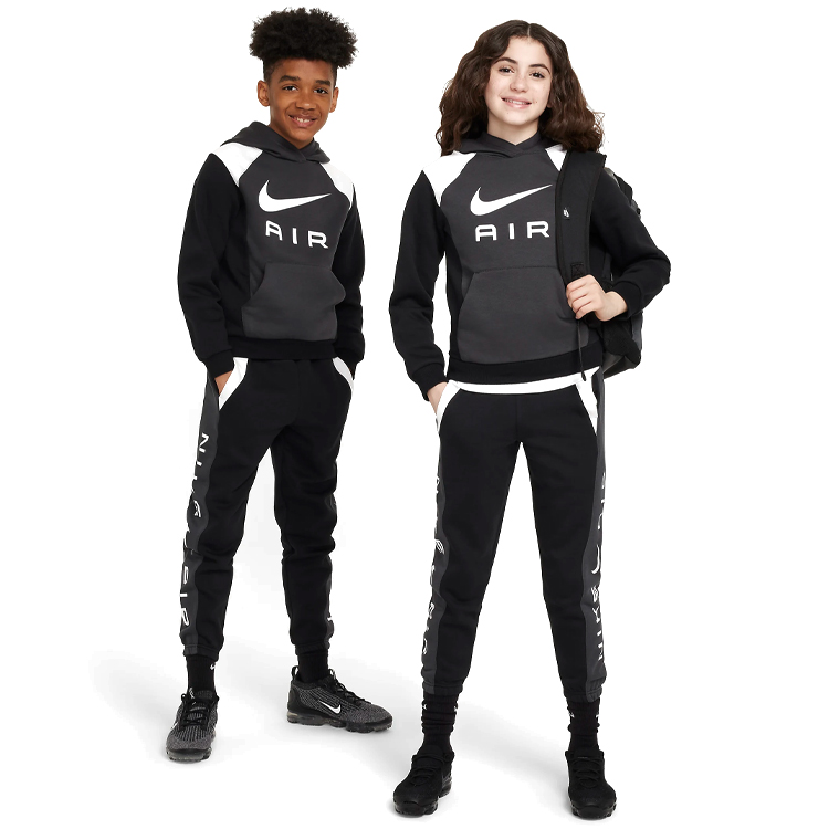 Hanorac Nike K AIR PO HOODIE / Barbati / XS / Negru photo 2