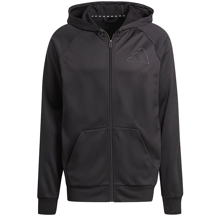 Hanorac pt bărbați Adidas M GG BL FZ HD XL Negru photo 1