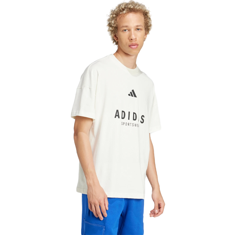 Tricou bărbătesc Adidas M A SZN G T XS Alb photo 4