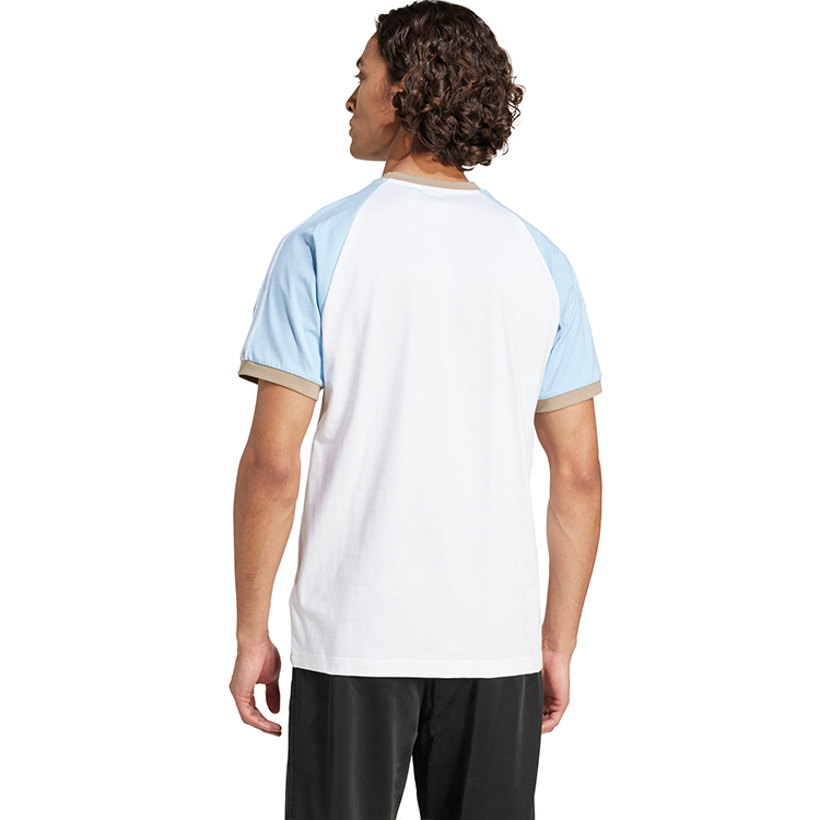 Tricou bărbătesc Adidas CALI TEE M Alb photo 2