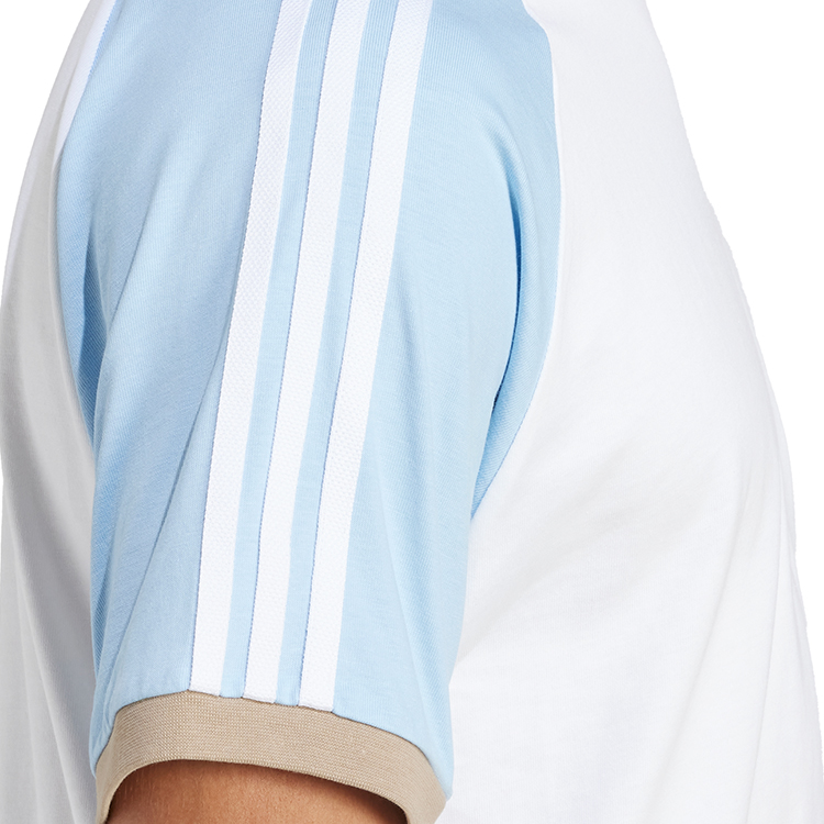Tricou bărbătesc Adidas CALI TEE M Alb photo 5