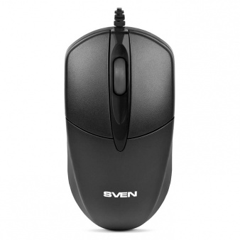 SVEN RX-112, Optical Mouse, 800 dpi, USB, Black photo 1